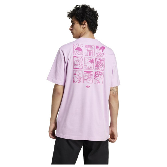 Adidas Ανδρική κοντομάνικη μπλούζα '80s Graphic Beach Day T-Shirt